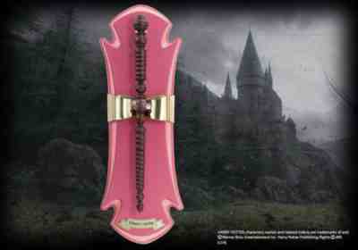 RARE NEW Harry Potter DOLORES UMBRIDGE WAND Display Noble Collection NN7607 NIB