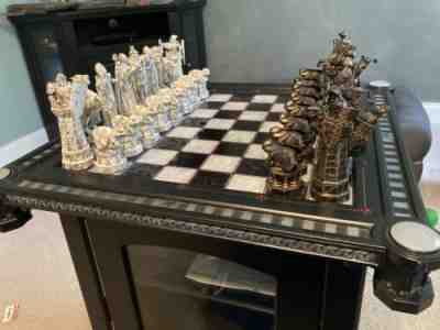 Harry Potter Chess Set Final Challenge WB Authentic Sorcerer's Stone Noble RARE!