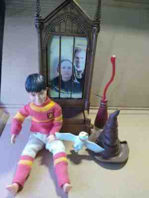Harry Potter Spinning Mirror of Erised Toy Figure 2001 Warner Brothers Complete