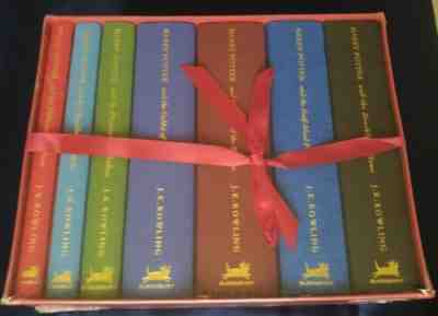 HP Bloomsbury Deluxe Signature Edition Books Boxed Set Sealed RARE Collectible