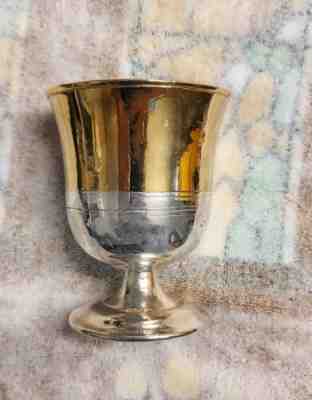 RARE Harry Potter Great Hall Drinking Goblet Prop original real gold plate metal