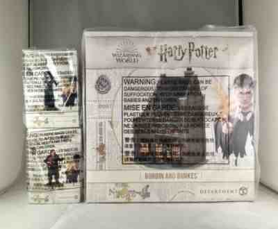 Dept 56 Lot of 3: BORGIN AND BURKES + BELLATRIX + LUCIUS MALFOY Harry Potter D56