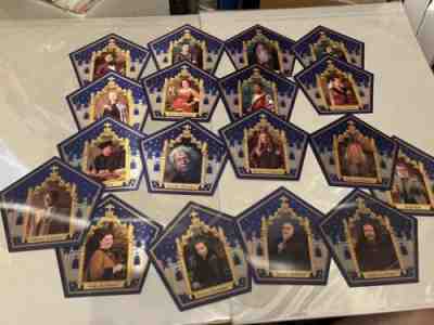 harry potter chocolate frog cards 18 Card Set