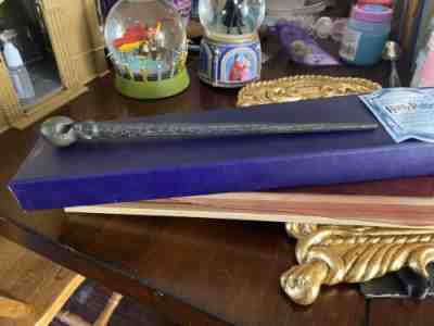 MadEye Moody Wand RARE Noble Collection Ollivander Box Harry Potter Discontinued