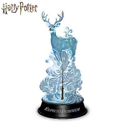 HARRY POTTER Expecto Patronum Stag Deer Illuminated Sculpture from Hamilton