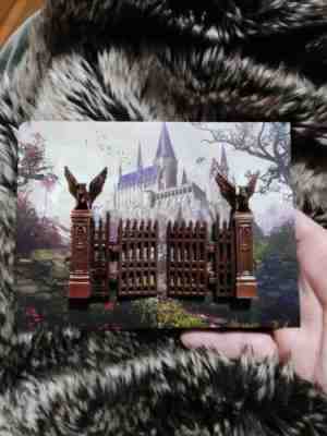 Hogwarts Entrance Gates 3D Metal Pins With Moving Gates by Poppins Collectables