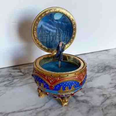 HARRY POTTER TRINKET BOX - MUSIC BOX. HARRY'S FIGURINE- RARE DESCRIPTION*