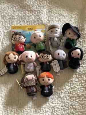 hallmark itty bittys harry potter set of 11 plush NWT