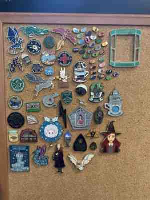 Harry Potter Enamel Pin Laserbrain Patch Co LE Bean & Teacup + Others LOT Yule