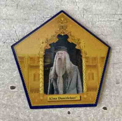 Albus Dumbledore Gold Chocolate Frog Card