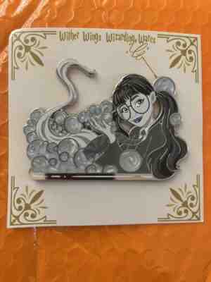 Harry Potter Witherwingwares Moaning Myrtle Monochrome Black And White Top pin