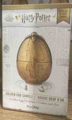 Harry Potter Charmed Aroma Golden Egg Candle With Necklace Brand New Sealed