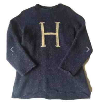 Harry Potter Orlando universal â??Hâ?? jumper NWT. Made in Scotland! Small