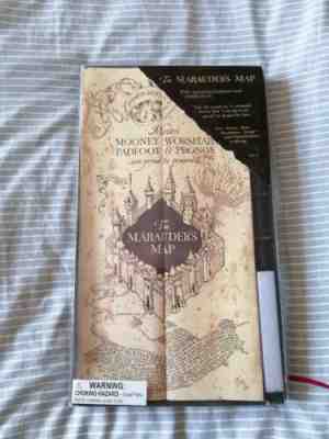 Harry Potter The Marauder's Map Interactive Toy Sounds Moving Footprints & Wand