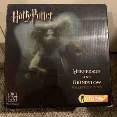 Gentle Giant Harry Potter Merperson and Grindylow PROMO Busts