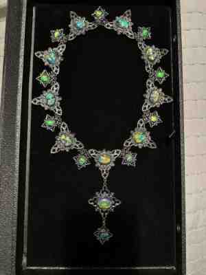 RARE 2014 HARRY POTTER REPLICA OF THE CURSED OPAL NECKLACE IN REPLACEMENT BOX