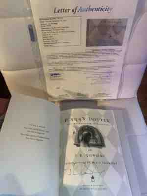 JK Rowling Signed Harry Potter & The Prisoner of Azkaban 1st Ed. with JSA COA