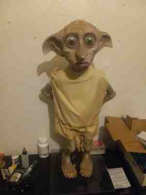 Rare Harry Potter Dobby Life-size Figure Chamber Of Secrets.Â  Â SET ME FREEÂ Â 