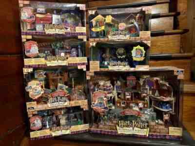 Mattel 2001 Harry Potter Electronic Playset Lot 7 NIB Hogwarts Whomping Willow