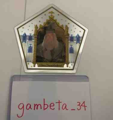 USJ Harry Potter Dumbledore Silver Card Chocolate Frog limited Japan Rare F/S