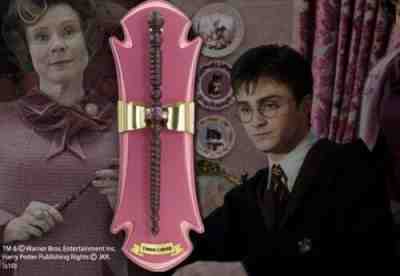 Harry Potter Noble Collection Dolores Umbridge Wand & Wall Display