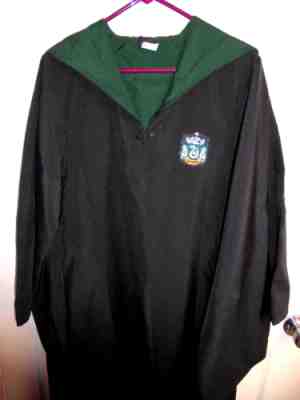 Harry Potter Slytherin Robe Cloak Universal Studios OFFICIAL Size Small Women's