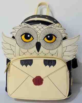 LOUNGEFLY HARRY POTTER HEDWIG HOWLER COSPLAY OWL MINI BACKPACK NEW