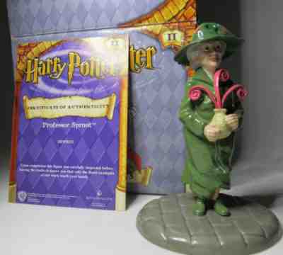 Harry Potter Royal Doulton PROFESSOR SPROUT Figurine HPFig21 Chamber of Secrets