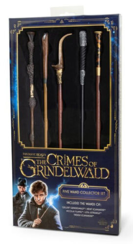 FANTASTIC BEAST 5 WAND PROP SET NOBLE COLLECTION CRIMES OF GRINDELWALD COSPLAY