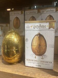 Harry Potter Charmed Aroma Golden Egg Candle With Necklace Brand New Sealed