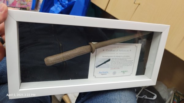 Authentic Harry Potter Prop Wand Philosopher's Stone 2015