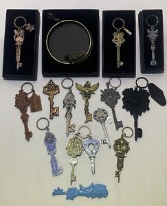 RARE Harry Potter  Wizarding Trunk Key set and key ring **15 KEYS**