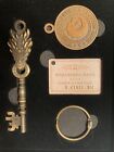 GRINGOTTS KEY New Harry Potter Litjoy Alohomora Collection (#9 - Wizards Bank)