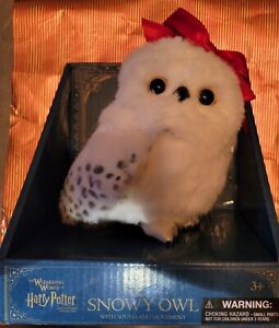 Wizarding World of Harry Potter Universal Studios Snowy Owl Toy w/Sound & Motion