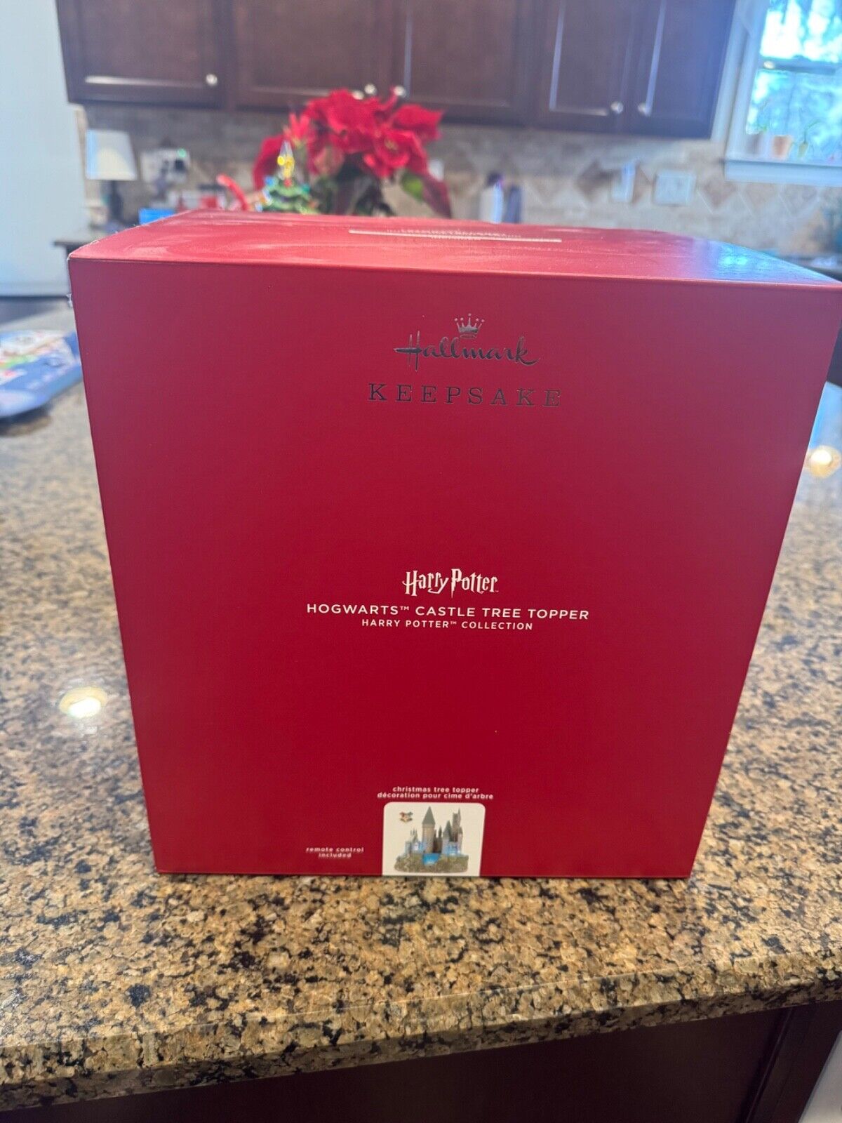 Hallmark Keepsake Harry Potter Hogwarts Castle Tree Topper With Remote Control