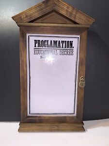 Harry Potter Proclamation Board dry erase white board The Noble Collection RARE