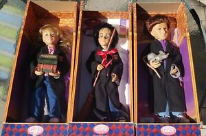 Harry Potter Rare 2001 Gotz/Götz Dolls Complete Set (Harry, Ron, and Hermione)