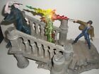 HARRY POTTER SCULPTURE HAWTHORNE VILLAGE BATTLE OF THE HOGWARTS ILLUMINATED NICE