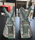 Discontinued Winged Hogs Bookends Wizarding World of Harry Potter - Incredible!