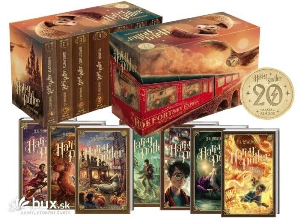 Harry Potter 20th Anniversary Complete Collection Box Set - Slovak Translation