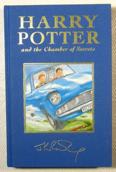 Harry Potter 1st/1st Chamber of Secret's UK Deluxe HC New/Unread