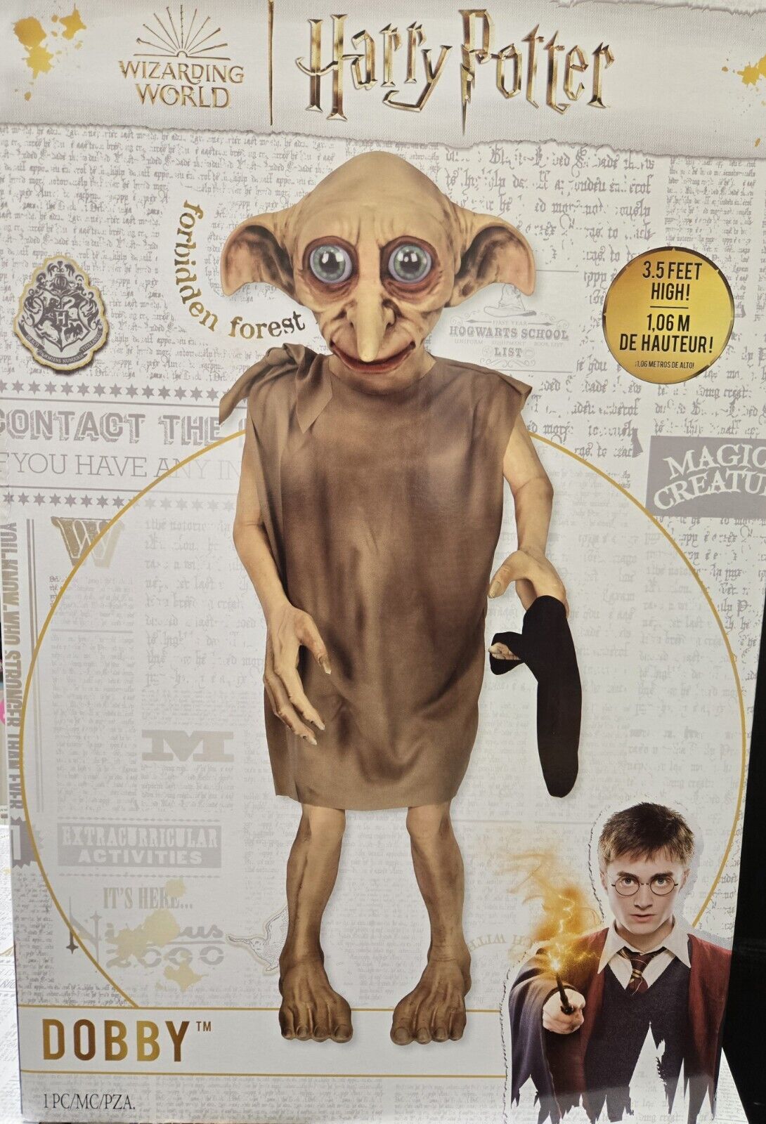 Harry Potter Dobby Decorative Prop 3.5 Feet Tall Halloween