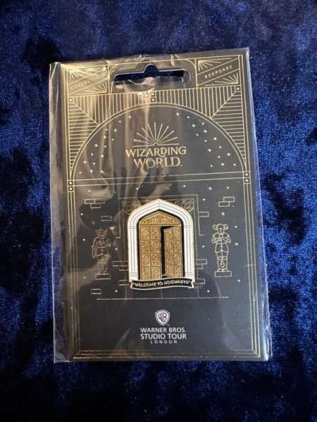 Harry Potter Pin Authentic Wizarding World Studio Tour London Pin Hogwarts Doors