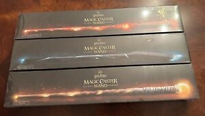 Lot 3 Brand New Sealed Harry Potter Magic Caster Wands Honourable Defiant Loyal