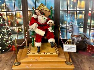 Artisan Miniature Dollhouse Diorama Department Store Santa Claus CREAGER 1:12