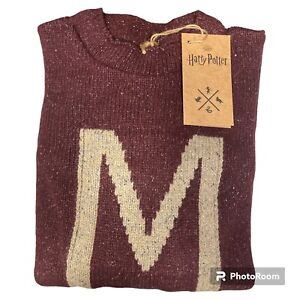 Customized Authentic Lochaven Wool Harry Potter Sweater, Letter M  Size Medium