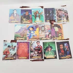 2001 WB Wizards Harry Potter Chocolate Frog Lenticular (Lot Of 14 Cards -Sealed)