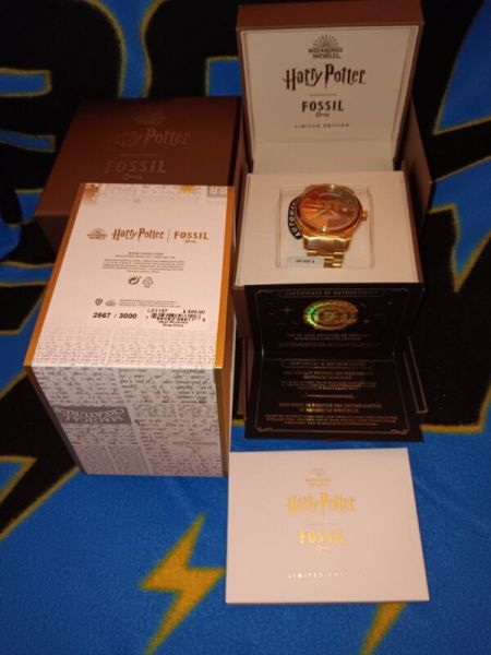 Fossil X Harry Potter Limited Edition Hogwarts Watch 43mm (Only 3,000 Made)