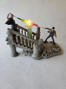 Harry Potter Bradford Exchange  Illuminated  Battle Of The Hogwarts Mint