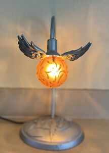 RARE 2000 Vintage Hallmark Harry Potter Levitating Golden Snitch Lamp - Works!